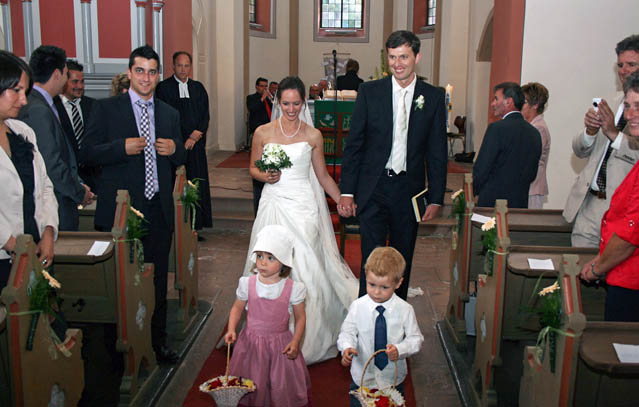 Church wedding