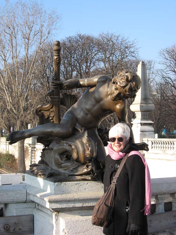 Ann at the Seine