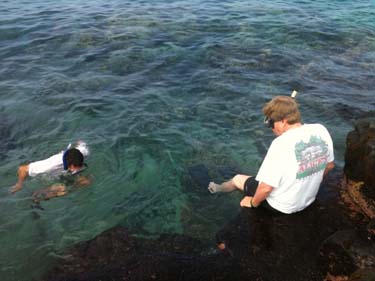 South Kona snorkling