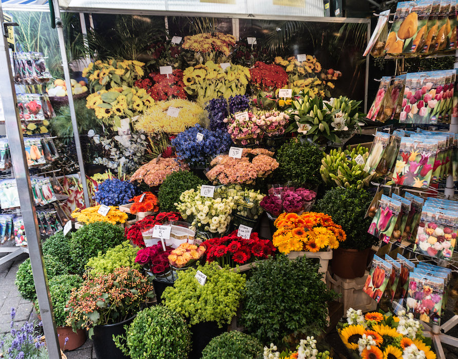 Amsterdam flower market