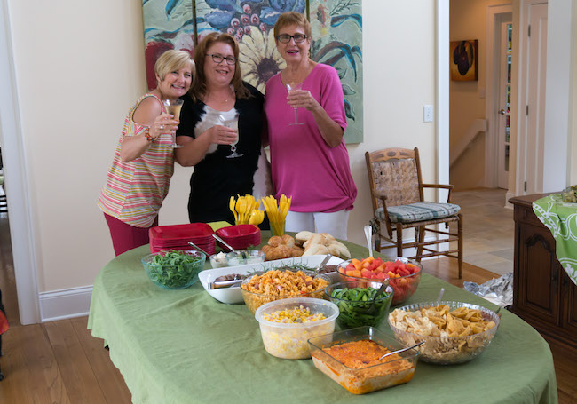 Robin, Jen and Cindy