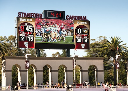 Stanford scoreboard