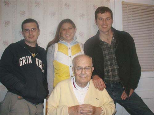 David, Laura, Andy and Grandpa