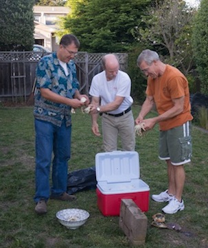 Cleaning crab