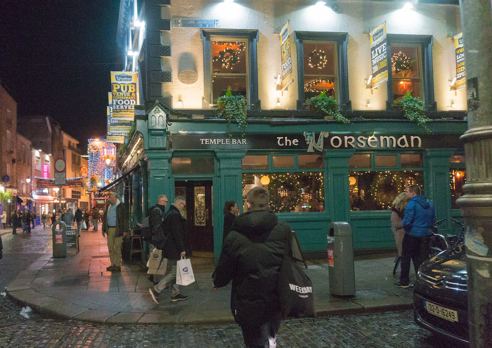 Temple Bar area