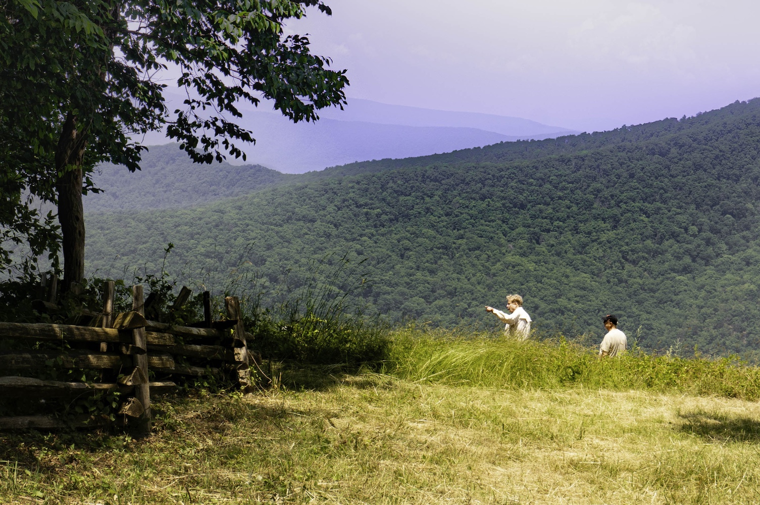 Blue Ridge mountains