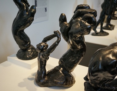 Rodin hand and torso