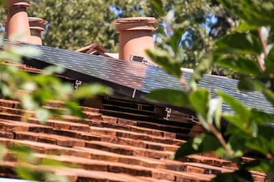 solar panel installation