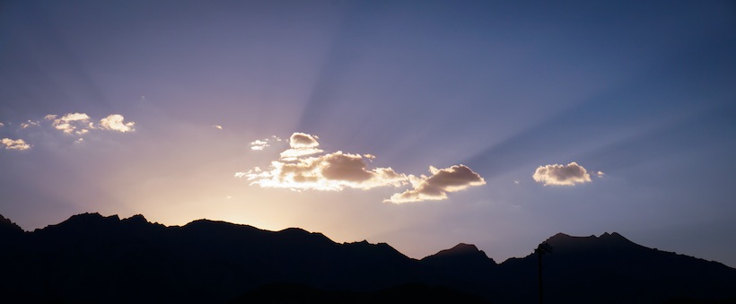 Sierra sunset